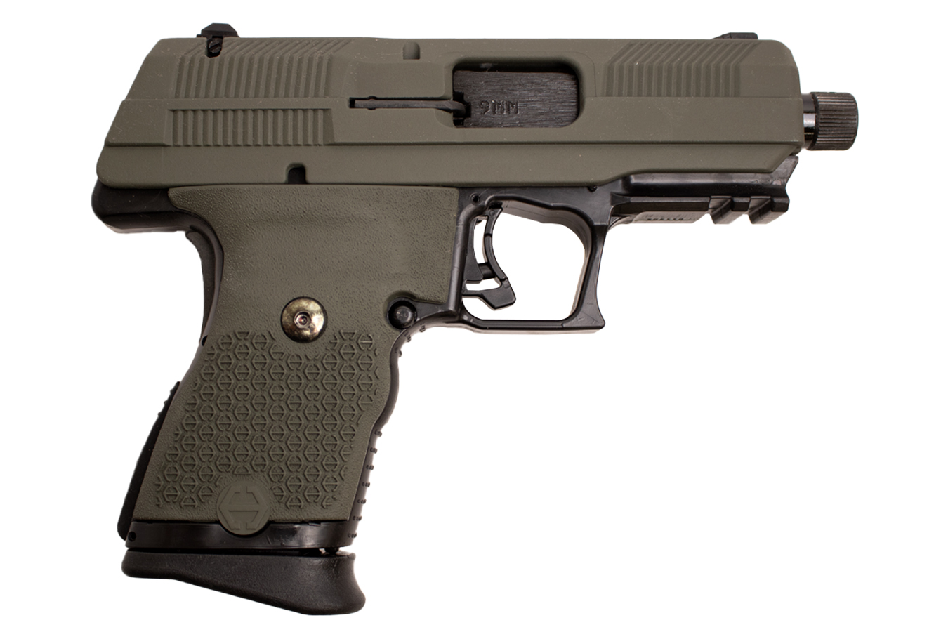 HI POINT YC9 9mm Optic Ready Pistol with OD Green Finish